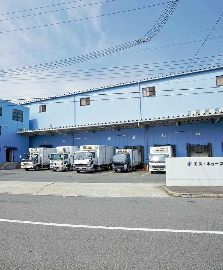 三久食品の物流センター